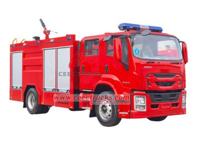 Isuzu GIGA 4X water foam pumper tanker fire truck