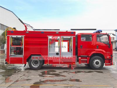 Isuzu GIGA 4X water foam pumper tanker fire truck