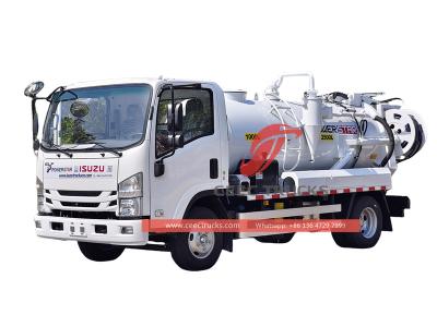 Isuzu NPR combined dredging vehicle