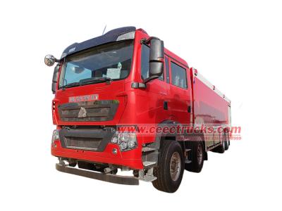 HOWO sitrak heavy duty rescue fire truck