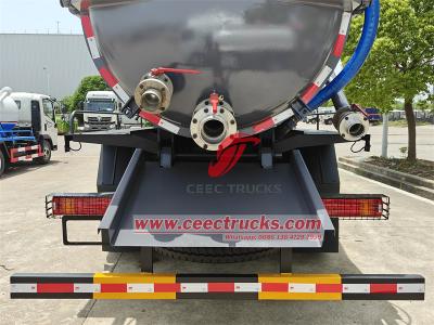 Howo heavy duty 18cbm cesspit emptier sewer pumper truck