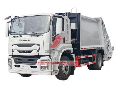 ISUZU FTR 10CBM rear loader garbage compactor truck