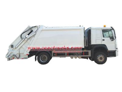 HOWO waste compaction truck