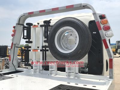 Howo flatbed road rescue tow truck