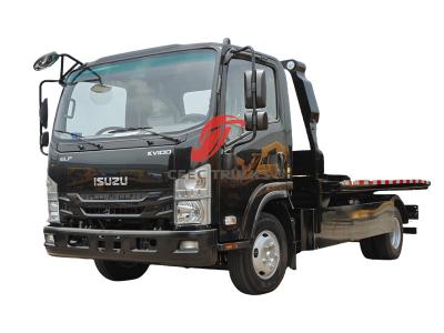 ISUZU ELF 3Ton breakdown wrecker truck with factory direct sale