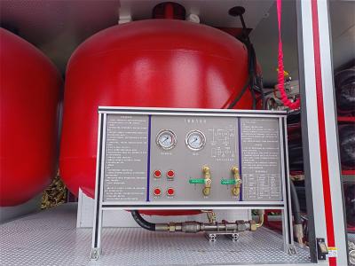 Isuzu  GIGA 4X dry powder fire fighting truck