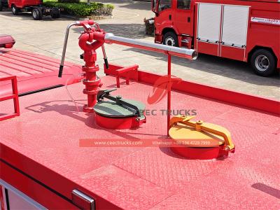 Isuzu  GIGA 4X dry powder fire fighting truck
