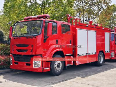 Isuzu  GIGA 4X dry powder fire fighting truck