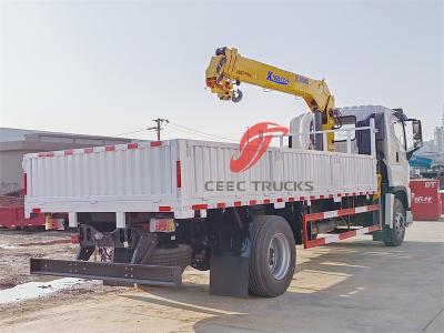 Philippine Isuzu FVR 240HP boom crane truck