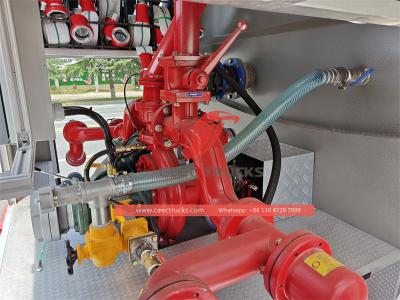 Isuzu  GIGA 4X dry powder fire fighting truck