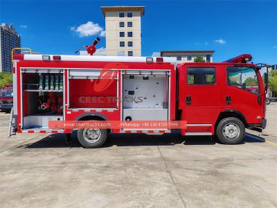 Africa ISUZU city fire rescue truck