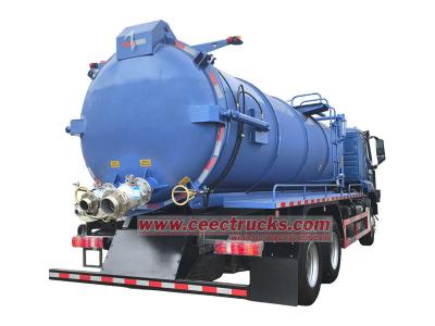 Howo 15 cbm septic tank pump truck
