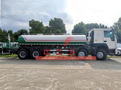 Howo heavy 380HP city water tank truck