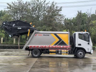 FOTON 10CBM garbage compactor truck with CUMMINS engine