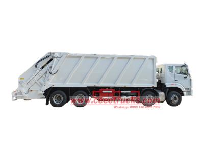 HOWO NX371 35CBM rear loader compactor