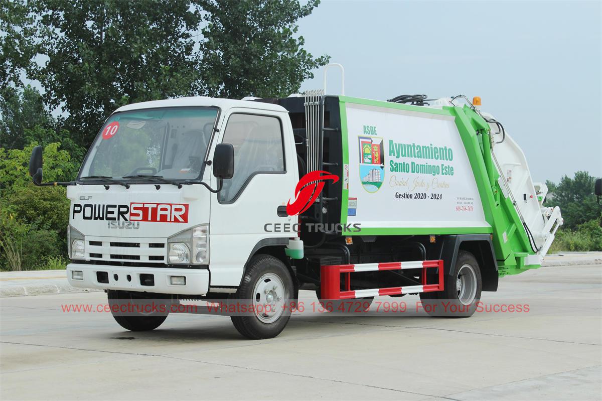 Nhà cung cấp xe ép rác ISUZU NKR 6CBM - CEEC TRUCKS