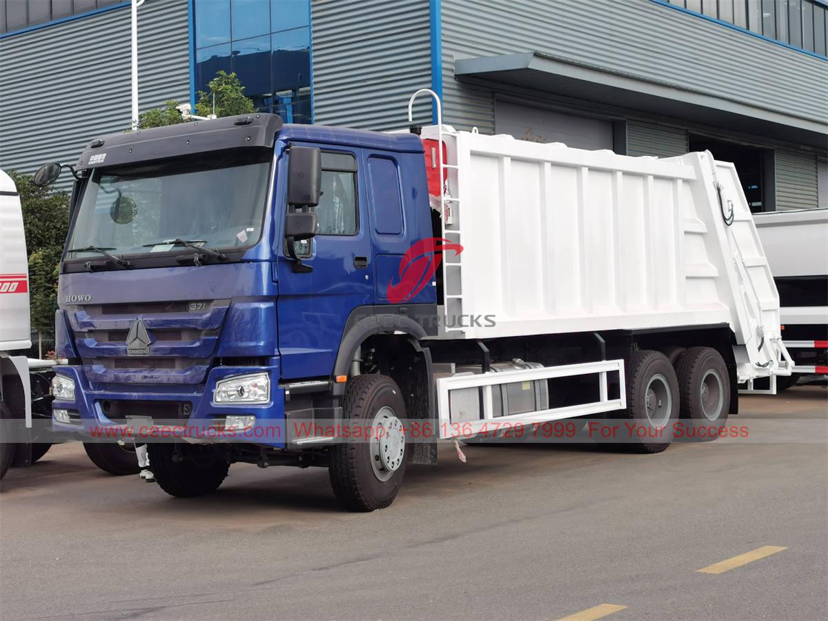 Xe tải nén rác thải HOWO 20 CBM do CEEC TRUCKS xuất khẩu