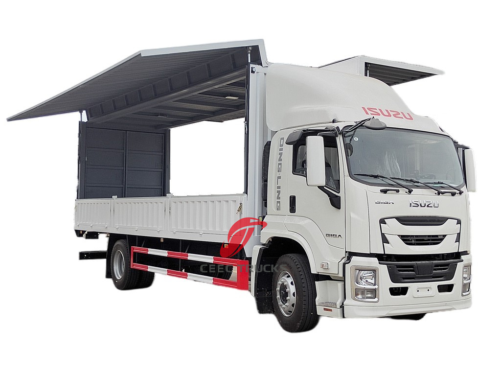 Xe tải chở hàng 23FT wing van ISUZU GIGA 4X