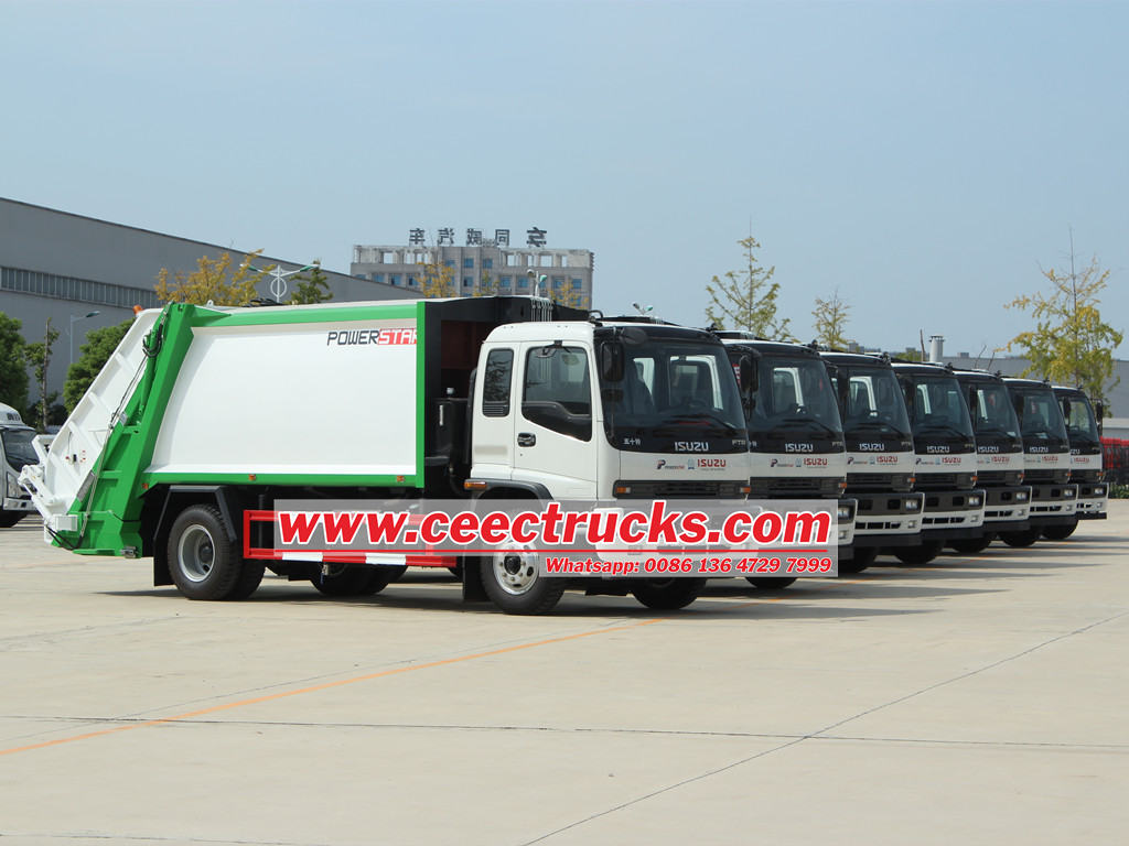 Mọi điều bạn cần biết trước khi mua Xe ép rác ISUZU