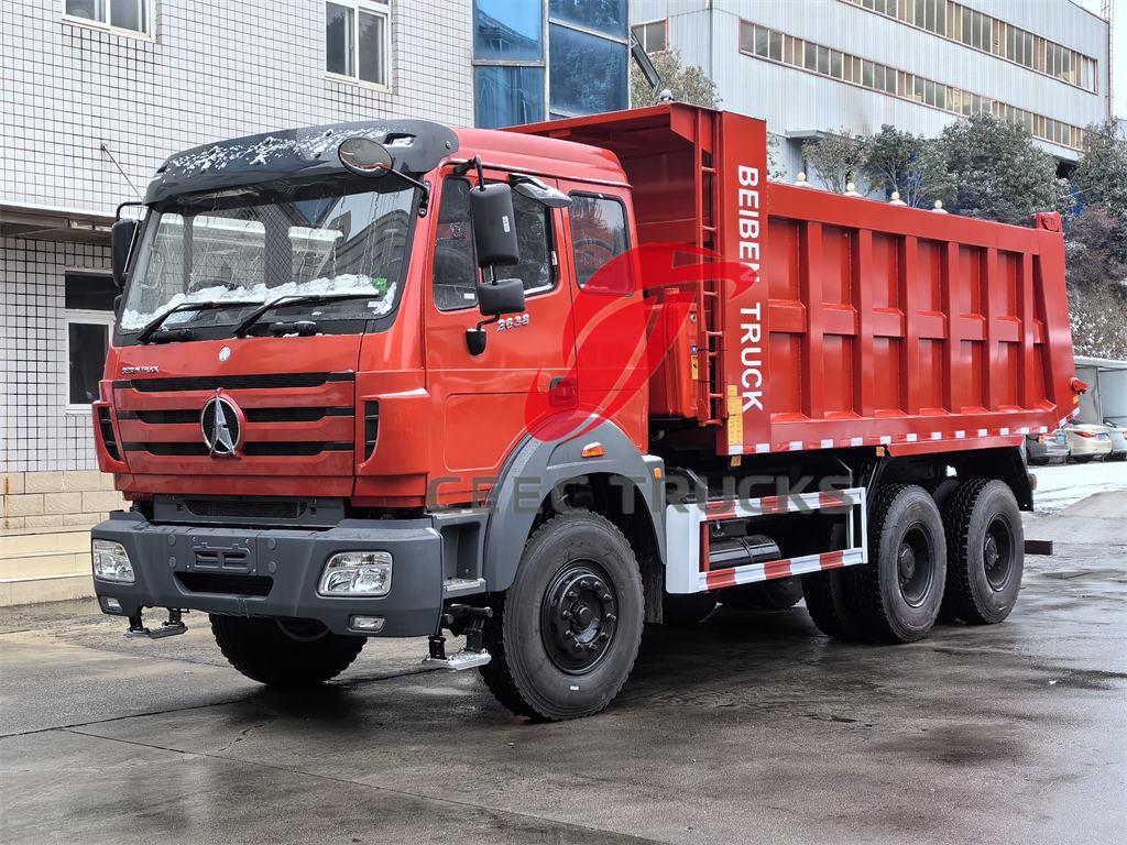 Xe ben Tanzania-Beiben RHD 2638 do CEEC TRUCKS xuất khẩu