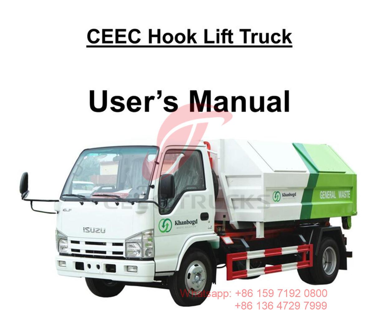 Mông Cổ--Hướng dẫn sử dụng xe tải móc ISUZU 5CBM