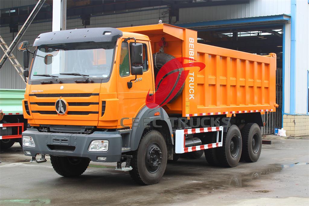 Congo-5 chiếc Beiben Xe ben 10 bánh xuất khẩu từ CEEC TRUCKS