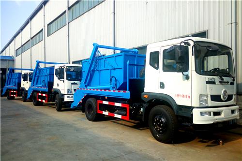 40 chiếc xe tải tay đòn DONGFENG 10cbm cho dự án vệ sinh Myanmar