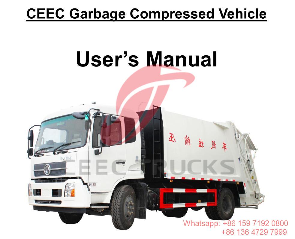 Việt Nam--Hướng dẫn sử dụng xe ép rác DONGFENG 12CBM